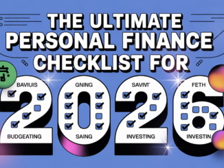 The Ultimate Personal Finance Checklist for 2026