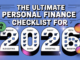 The Ultimate Personal Finance Checklist for 2026