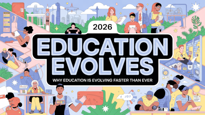 Why Education Is Evolving Faster Than Ever in 2026