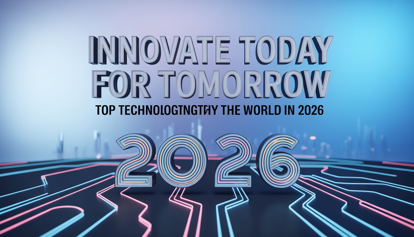 Top Technology Trends Shaping the World in 2026