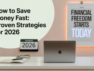 How to Save Money Fast: Proven Strategies for 2026