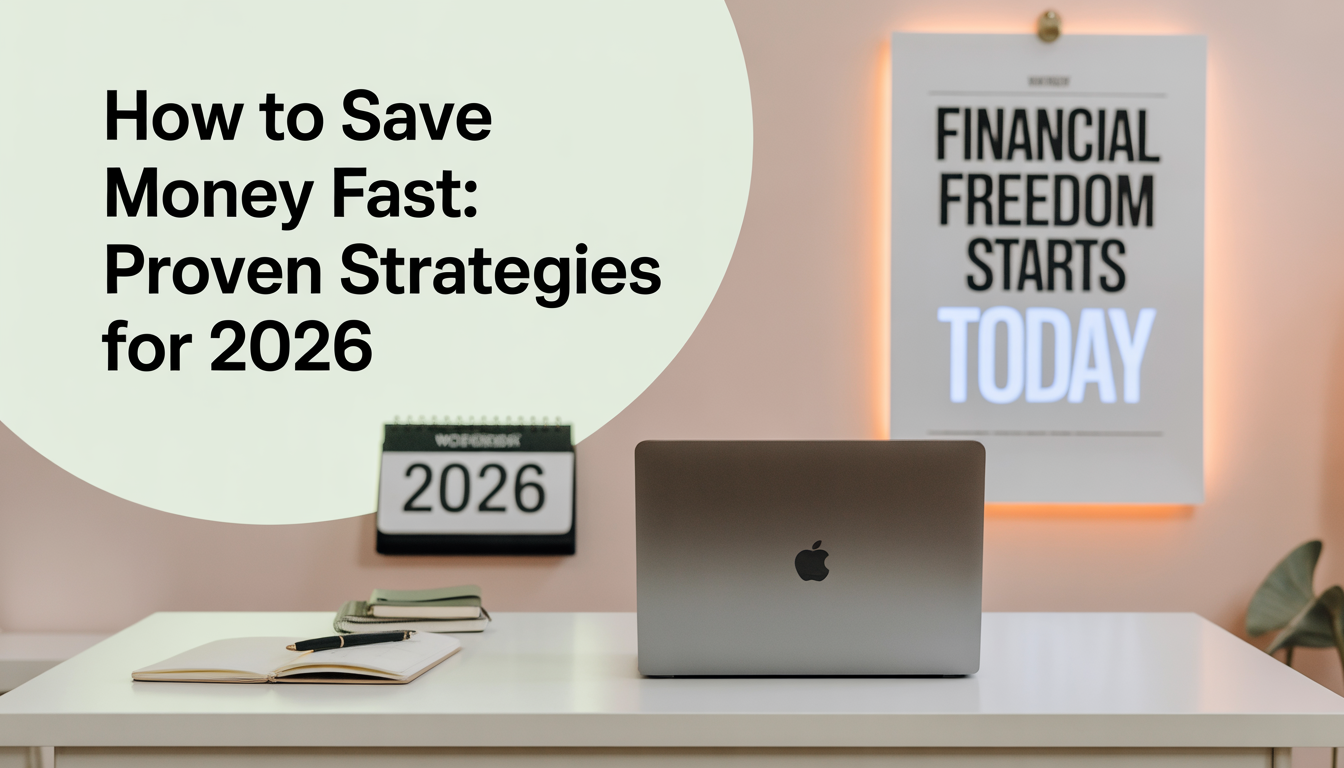 How to Save Money Fast: Proven Strategies for 2026